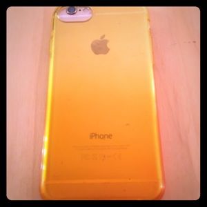 Beautiful yet sturdy unique orange iPhone case NEW
